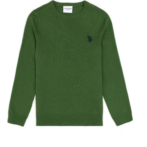 U.S. Polo Assn. Erkek Çocuk Yeşil Kazak /Triko 50294188-VR054