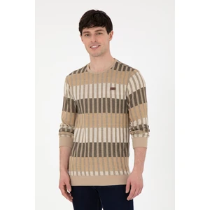 U.S. Polo Assn. Erkek Taş Sweatshirt 50290623-VR049