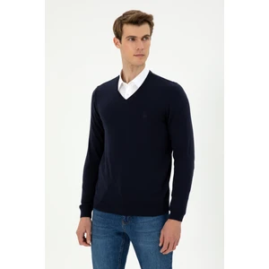 U.S. Polo Assn. Erkek Lacivert Kazak /Triko 50294764-VR033