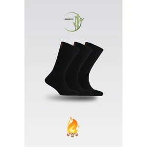 Nova Socks 3'lü Erkek Kışlık Bambu Termal Soket Çorap