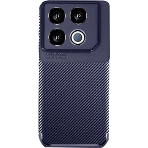 Infinix Gt 20 Pro Kılıf Kamera Korumalı Auto Focus Karbon Fiber Arka Kapak + Ekran Koruyucu