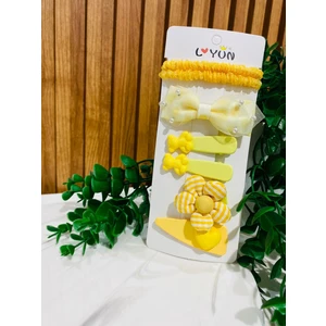 Uras Desing Yeni Kore Model 7 Li Toka Seti Işıltılı Papatyakurdele Lastikli Set