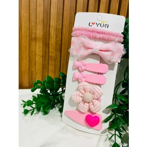 Uras Desing Yeni Kore Model 7 Li Toka Seti Işıltılı Papatyakurdele Lastikli Set