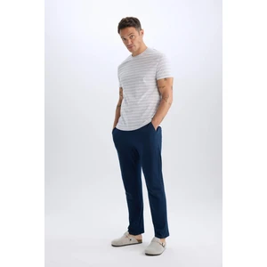 Regular Fit Beli Bağcıklı Düz Paça Cepli Pijama Altı Z7323AZ24AU