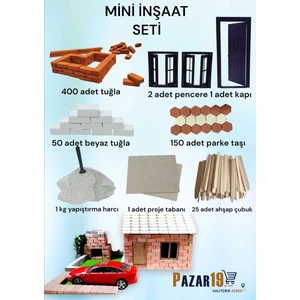 PAZAR 19 BY HİTİT Mini Inşaat  Seti