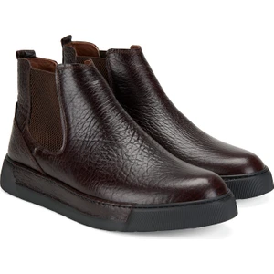 Trevin Kahve Erkek Deri Chelsea Bot