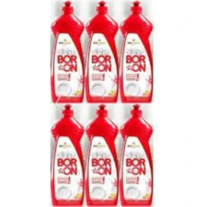 Bulaşık Deterjanı 6'lı Set Doğal İçeriklerle Elde Yıkama İçin 6×650 ml