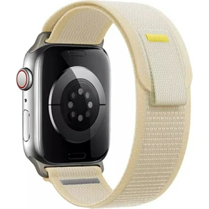 Apple Watch Trail Loop Cırtlı Bant Kordon ( Seri 10 - 46 mm Uyumlu) Pudra