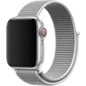 Apple Watch Cırtlı Bant Kordon ( Seri 10 - 46 mm Uyumlu) Açık Gri