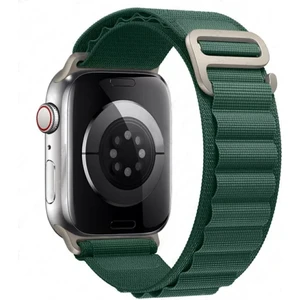 Apple Watch Alpine Bant Kordon ( Seri 10 - 46 mm Uyumlu) Asker Yeşil