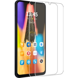 Samsung Galaxy A06 ile Uyumlu Ekran Koruyucu Şeffaf Temperli Kırılmaz Cam Ekran Koruyucu 2 Adet