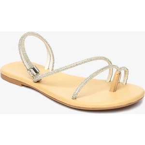 Kadın Beyaz Hakiki Deri Sandalet 4Y2WS50751