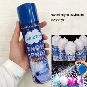 Yılbaşı Dekor Için Eriyen Kaybolan Kar Spreyi 300 Cc
