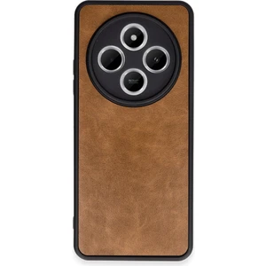 Xiaomi Redmi 14C Uyumlu Kılıf Deri 3D Kamera Korumalı Tpu Ince Elden Kaymaz Lüx Kapak