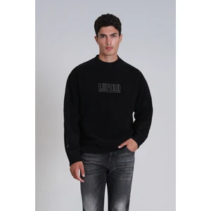 Vıler Erkek Sweatshirt Siyah