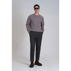 Bert Spor Erkek Chino Pantolon Slim Fit Koyu Gri