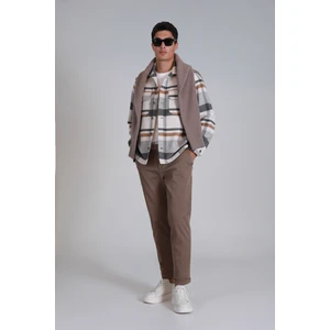 Gabrıel Spor Erkek Chino Pantolon Slim Fit Koyu Yeşil