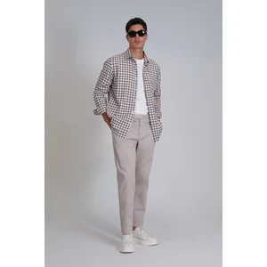 Gabrıel Spor Erkek Chino Pantolon Slim Fit Koyu Yeşil