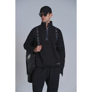 Art Erkek Sweatshirt Siyah