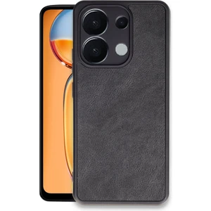 Xiaomi Redmi Note 13 Pro 4g Uyumlu Kılıf Deri 3D Kamera Korumalı Tpu Ince Elden Kaymaz Lüx Kapak