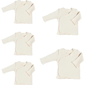 Tiny Lamb Kruvaze Set 4 Parça - Bebek Iç Zıbın  Organik Pamuk