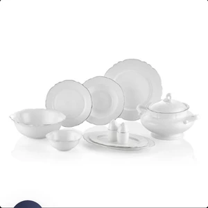 Joy Carmen Elegance Platınum 59 Parça 12 Kişilik Yemek Takımı