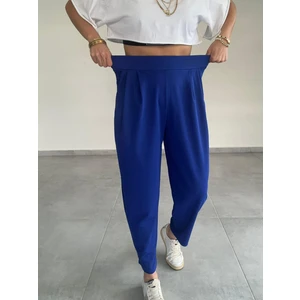 Paw Garage Scuba Harem Pantolon, Krep Kumaş, Rahat Kalıp