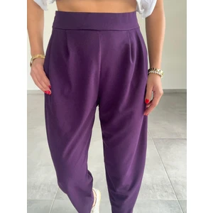Paw Garage Scuba Harem Pantolon, Krep Kumaş, Rahat Kalıp