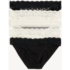 Marks & Spencer 5'li Dantel Detaylı Bikini Külot Seti