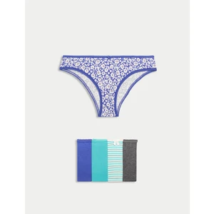 Marks & Spencer 5'li Cotton Lycra® Brazilian Külot Seti