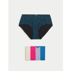 Marks & Spencer 5'li Cotton Lycra® Short Külot Seti