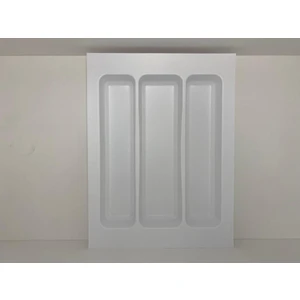 37X49 Mikro Kabartma Desenli Beyaz Kepçelik En 32 Boy 40 Cm'e Kadar Kesilebilir (Ücretsiz Kesim)