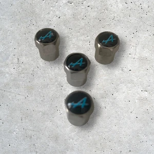 Esprit Alpıne Logolu 4 Adet Alüminyum Sibop Kapak (Gümüş)