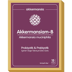 Akkermansiam-B Akkermansia Muciniphila 15 Saşe