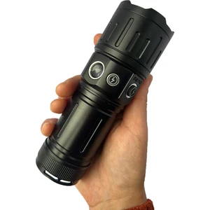 OR-B51 Şarjlı LED El Feneri, Güçlü El Feneri 50 Watt 8800 Mah Batarya