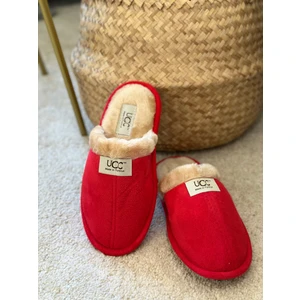 (Dar Kalıp) Unisex Ev Terliği Içi Kürklü Çeyiz Terliği Kışlık Terlik Ses Yapmaz Hafif Taban