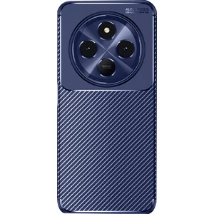 Xiaomi Poco C75 Kılıf Kamera Korumalı Auto Focus Karbon Fiber Arka Kapak