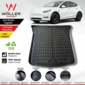 Tesla Model Y Bagaj Havuzu 2019 Sonrası 3D Wöller Ultraflex Esnek