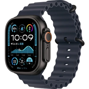 Apple Watch 10 Serisi 46MM Redclick Krd-75 Terletmez Dalgalı Tasarım Silikon Kordon