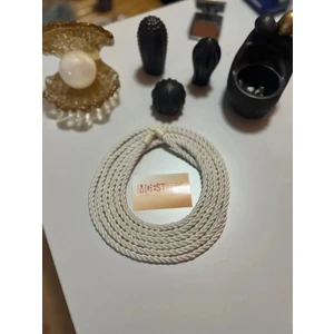 Mge Store Fon Perde Kruvaze Bağlama Halatı Kordonu Aparatı 2 Adet X 3 Metre