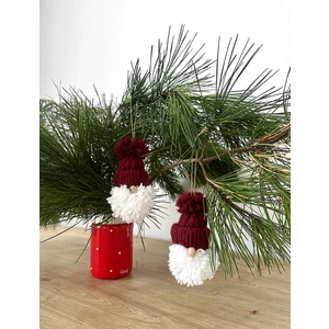 Yılbaşı Süsü / Yılbaşı Ağacı Süsü / Yılbaşı 2'li Set Cin Cüce / Çam Ağacı Noel Baba Süs