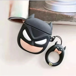 1/2. Nesil Uyumlu Koruyucu Bluetooth Kulaklık Kılıfı Batman Figürlü