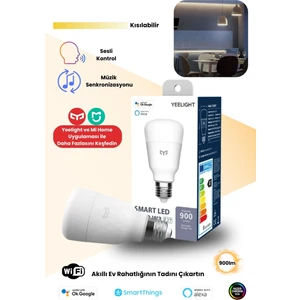 Yeelight Xiaomi Yeelight W3 Led Akıllı Ampul E27 (Ayarlanabilir Sarı)