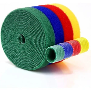 5 Metre Cırt Cırt Kablo Düzenleyici Organizer Kutu Kablo Sabitleyici Gizleyici Şarj Kablosu Koruyucu