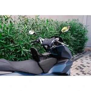 HONDA PCX Motosiklet Çocuk Koltuğu, Siyah Deri, Kollu, 4-8 Yaş Arası, Emniyet Kemerli HEDİYELİ