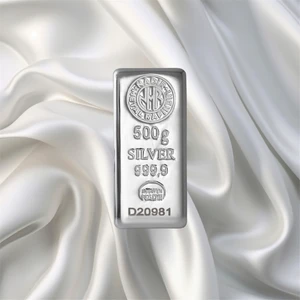 LEVA GOLD 500 gr Nadir Gümüş Külçe