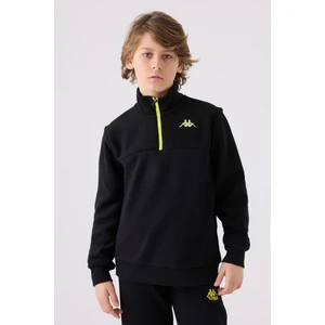 Erkek Çocuk Siyah Sweatshirt