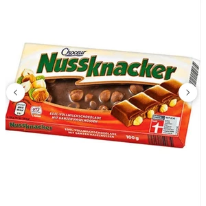 Nussknacker Sütlü Fındıklı 100 gr Alman Çikolatası