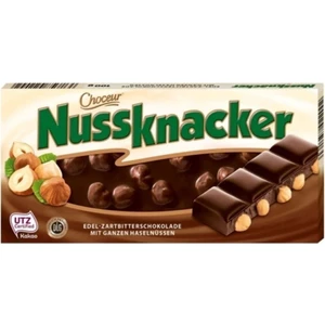 Nussknacker Bütün Fındıklı Bitter Çikolata 100G-MENŞEI Almanya