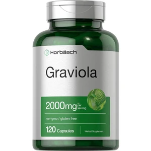 Horbäach Graviola Extract 2000 Mg 120 Capsules